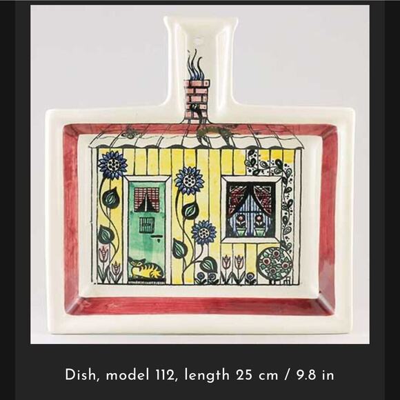 MCM Anita Nylund JIE Gantofta Sweden Ceramic Dish 112 “janssons Frestelse” Rare - Picture 12 of 15